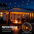 CROWN SHADES 11X11 Outdoor Pop Up Gazebo Base 10X10 Patio Gazebos Patented - Image 7