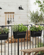 Metal Railing Planters for Outdoor Plants - Image 7