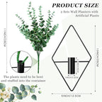 2 Pieces Wall Decor Hanging Planters - Image 2