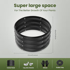 ZXZYHFTY Round Galvanized Raised Garden Bed kit, Round Large Metal Raised - Image 4