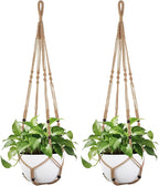 Mkono 43 Inch Macrame Plant Hanger Large by Mkono