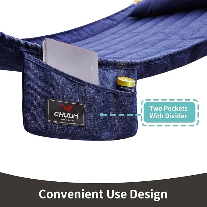 Double Quilted Fabric Hammock - Image 4
