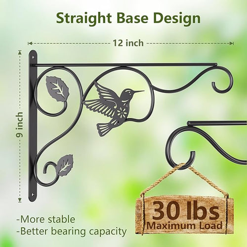 2 Pack Heavy Duty Plant Hooks for Hanging - Image 2