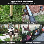 CNQLIS 6 Pcs Outdoor Light Stakes - Image 6