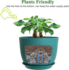 12inch Large Plant Pot, Modern Plastic Planter - Image 4