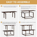 Metal Plant Stand, Foldable Heavy Duty Indoor, Window Iron Plant Shelf - Image 9