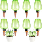 8 Pcs Plant Watering Globes Self Watering Planter Insert Plants Top Fill Water by Unknown