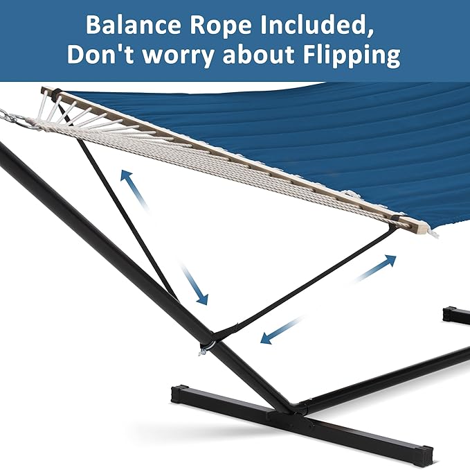 SUNCREAT Extra Large Hammocks for Outside, Heavy Duty Hammocks - Image 3