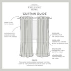 EXCLUSIVE HOME Cabana Solid Indoor/Outdoor Light Filtering Hook-and-Loop Tab - Image 8