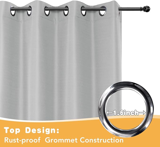 HolidayIdeas Extra Wide Outdoor Curtains - Image 4