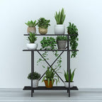 Zhongma 3 Tier Sturdy Plant Stand Space-Saving Heavy Duty Plant Holder - Image 6