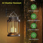 Solar Lantern Outdoor & Indoor Use – Hanging Solar Lights - Image 3