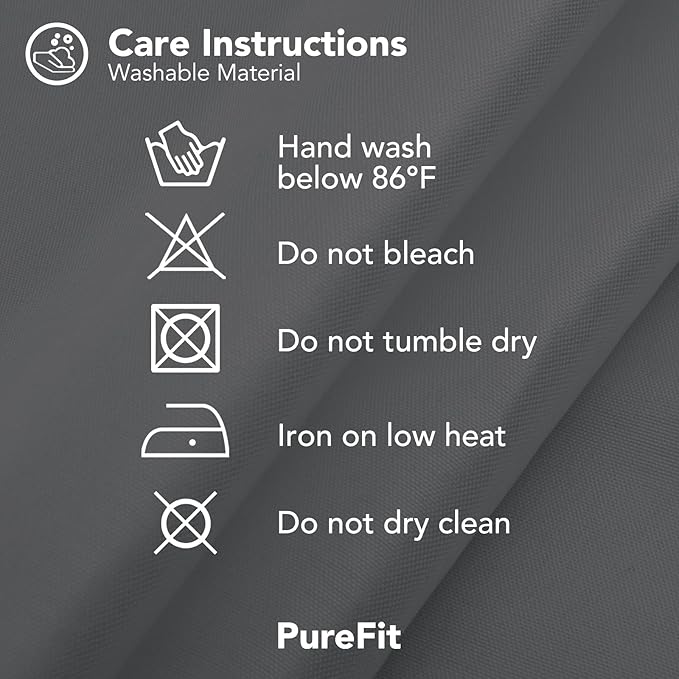 PureFit Outdoor Curtains for Patio Waterproof Weatherproof, UV and Fade - Image 7