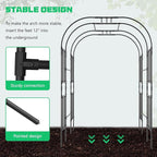 DoCred Large Tall Garden Arch Trellis - Image 4