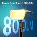 Linkind Solar Spot Lights Outdoor Waterproof IP67, 60 LED Solar Flood Lights - Image 5