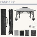 COBIZI 11x11 Pop Up Gazebo One-Push Canopy Tent, Carpas Para Patio, Outdoor - Image 5