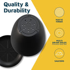 Lifemaster Plant Pots with Multi Drainage Holes - Image 7