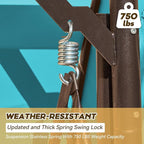 3 in 1 Patio Swing with Adjustable Canopy - Image 6