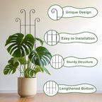 Coomin 32.6in Monstera Plant Support Stakes - Image 3