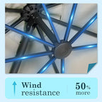 HOTEEL10x10ft Patio Umbrella Cantilever Umbrellas - Image 4
