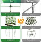 Cucumber Trellis for Raised Bed 51 x 50 Inch U-Shape Garden Trellis for - Image 3
