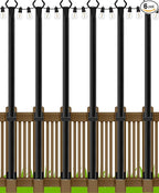 AILBTON 4.8Ft String Light Poles 6 Pack, Light Poles by AILBTON
