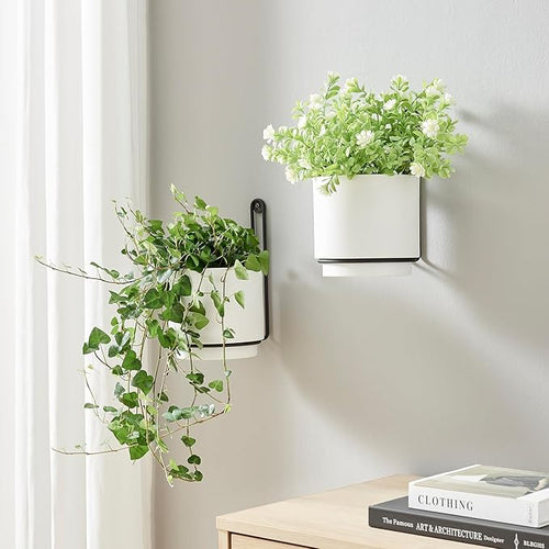 2 Pcs Wall Mounted Hanging Planter Vase by CISEANOL