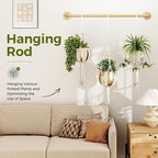 Bamworld Hanging Planters for Indoor Plants Plant Hanger Indoor Hanging Plant - Image 2
