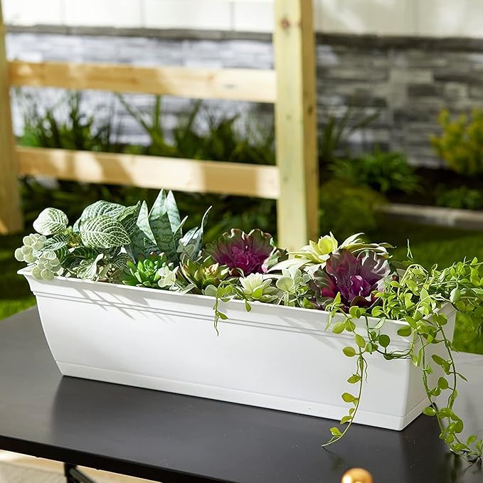 The HC Companies 24 Inch Eclipse Window Planter Box - Image 2