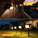 Fabrito Solar Spot Lights Outdoor 10 Pack, Auto On/Off Spotlights, IP67 - Image 5