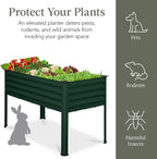 Best Choice Products 48x24x30in Galvanized Raised Garden Bed, Metal Elevated - Image 6