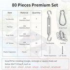 Sun Shade Sail Hardware Kit 6 Inch - Image 6