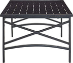 Crosley Furniture Kaplan Weather Resistant Metal Outdoor Coffee Table - Image 5