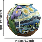 TOZLU Picasso Brutalist Beauty Face Flower Pot Ornaments Flower Pots Head - Image 4