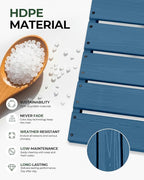 Set of 2 Weatherproof Patio Chairs - Image 5