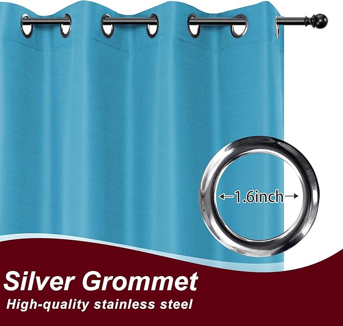 HolidayIdeas Grommet Outdoor Curtains - Image 2