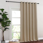 NICETOWN Sliding Door Curtain 108 Inches Long by NICETOWN