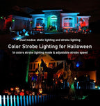 TOVEENEN 25W Color LED Outdoor Landscape Spotlight - Image 2