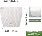 Dexceder 9x8 Self Watering Planter Indoor Outdoor, Inner Mat Design, Thickened - Image 3