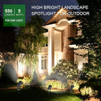 Romwish 120V Landscape Spotlights, Outdoor Landscape Lighting - Image 5