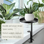 1 Pcs Window Sill Plant Shelf 7.9''D x 14.2''H Adjustable Window Shelf - Image 4
