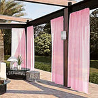 SpaceDresser Waterproof Outdoor Sheer Curtains - Image 2