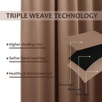 NICETOWN Bedroom Curtain 84 inches Long, Thermal Insulated Light Blocking - Image 8