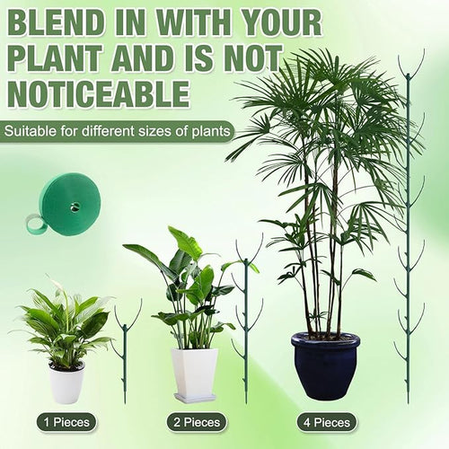 10pcs Stackable Monstera Plant Support Stakes - Image 2