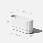 Veradek Demi Series Long Planter - Image 3