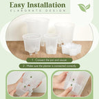 Self Watering Pots for Indoor Plants - Image 6