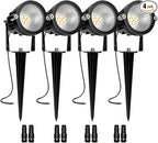 Low Voltage Landscape Lights, 10W 12/24V 2700K Warm White Landscape Lighting by REEGOLD