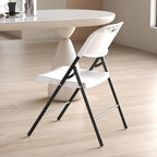 Nazhura 350 Weight Limit Heavy Duty Plastic Folding Chair - Image 4