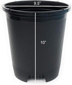 Wholesale Nursery Pot in Bulk 30-Pack 3 Gallon 9.5 Inch Black Plastic Planters - Image 2