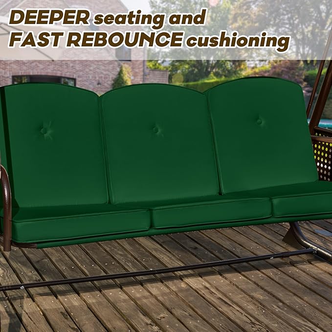 3 in 1 Outdoor Porch Swing - Image 6